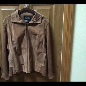 Terry Lewis classic luxuries leather jacket